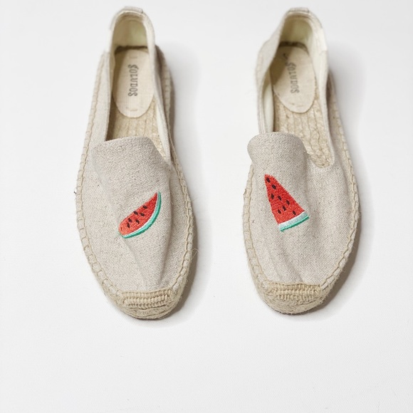 Soludos Shoes - SMOKING SLIPPER Embroidered Espadrill 9 never worn